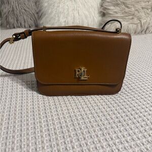 Lauren Ralph Lauren Brown Shoulder Bag